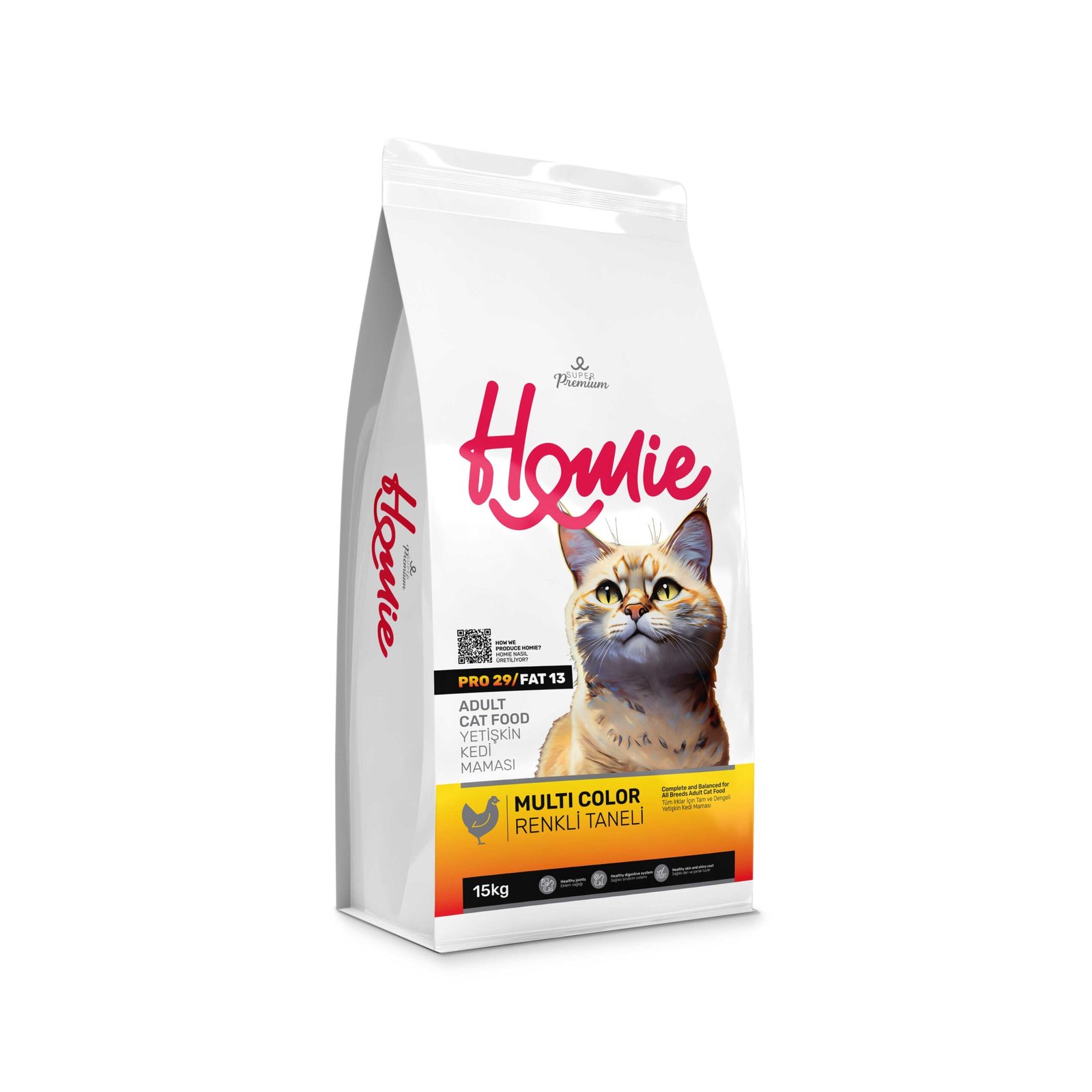 Colorful Kibble Adult Cat Food - Image 3