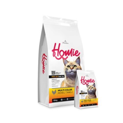 Colorful Kibble Adult Cat Food