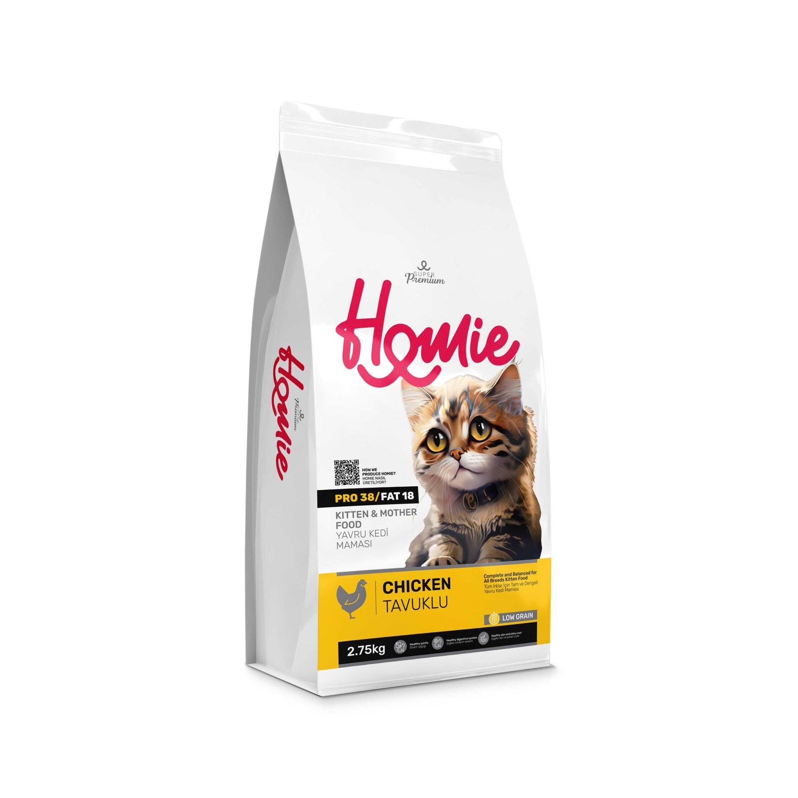 Low Grain Chicken Kitten and Mother Cat Food - Image 3