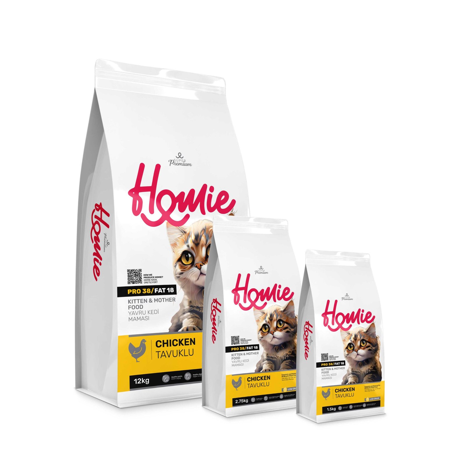 Low Grain Chicken Kitten and Mother Cat Food