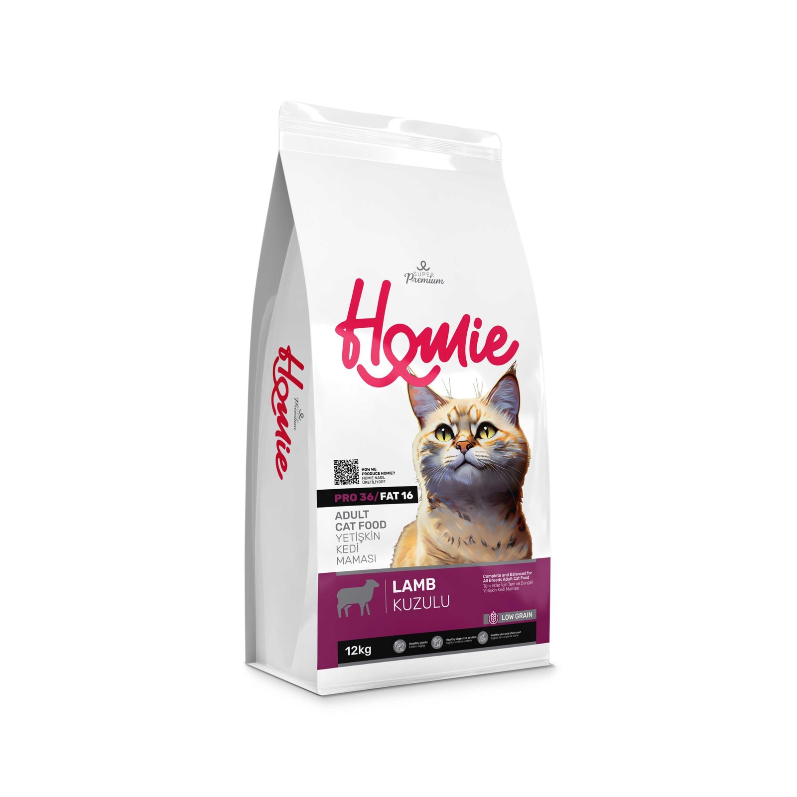 Low Grain Lamb and Rice Adult Cat Food - Image 4