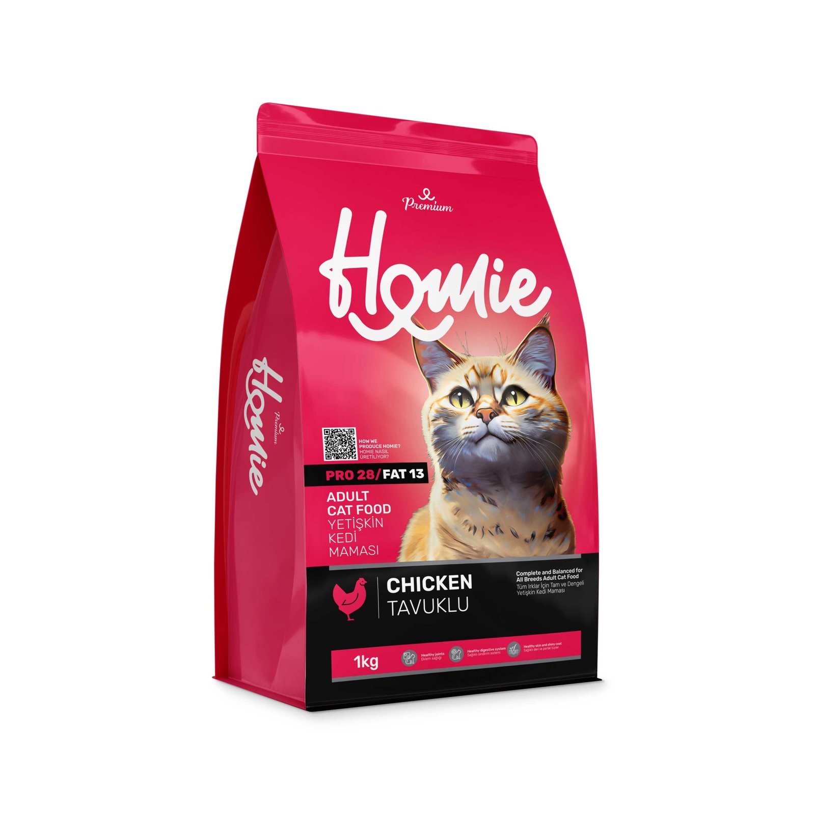 Chicken-based Adult Cat Food (28% Protein, Premium) - Image 2