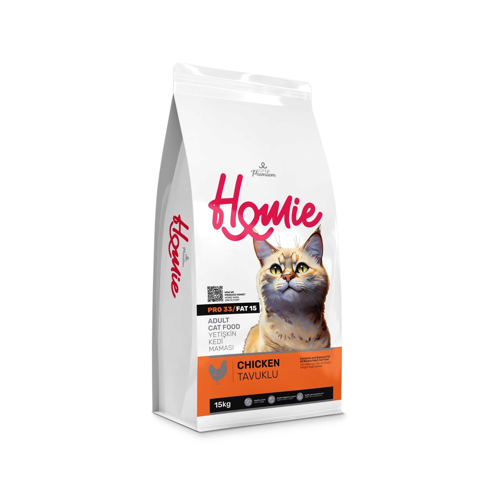 Chicken-based Adult Cat Food (33% Protein, Super Premium) - Image 3