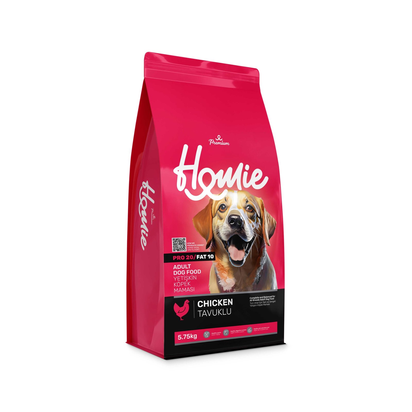 Chicken-based Adult Dog Food (20% Protein, Premium) - Image 2